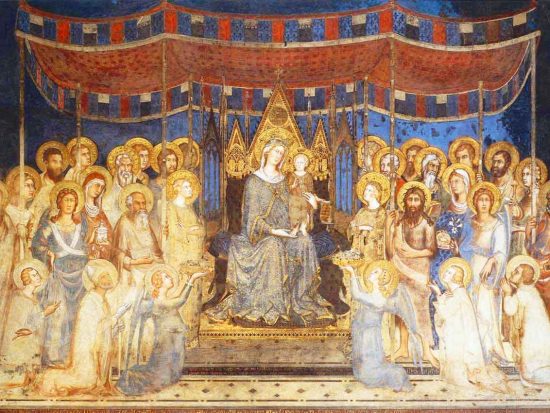 La Maestà di Simone Martini